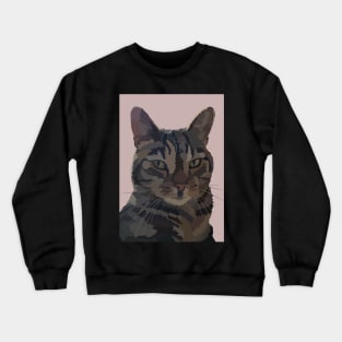 Gorgeous George the Tabby Cat Crewneck Sweatshirt